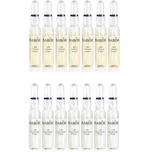 LIFT EXPRESS (7 X 2ML) & 3D LIFTING (7 X 2ML) Lift & Firm: 14-Day Ampoule Set (20% OFF! Valued at $110)